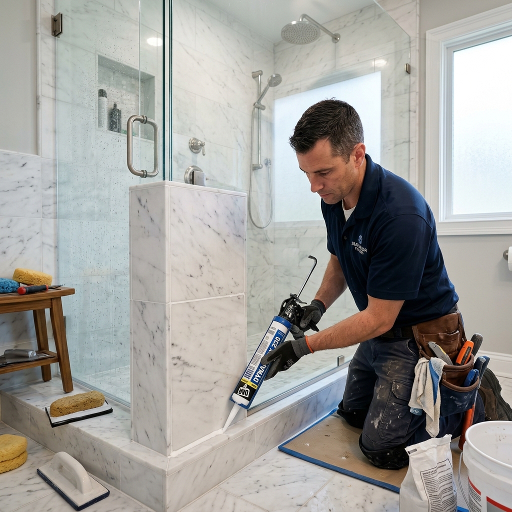 Caulking & Grouting services in Connecticut by Ridgefield Handyman Services