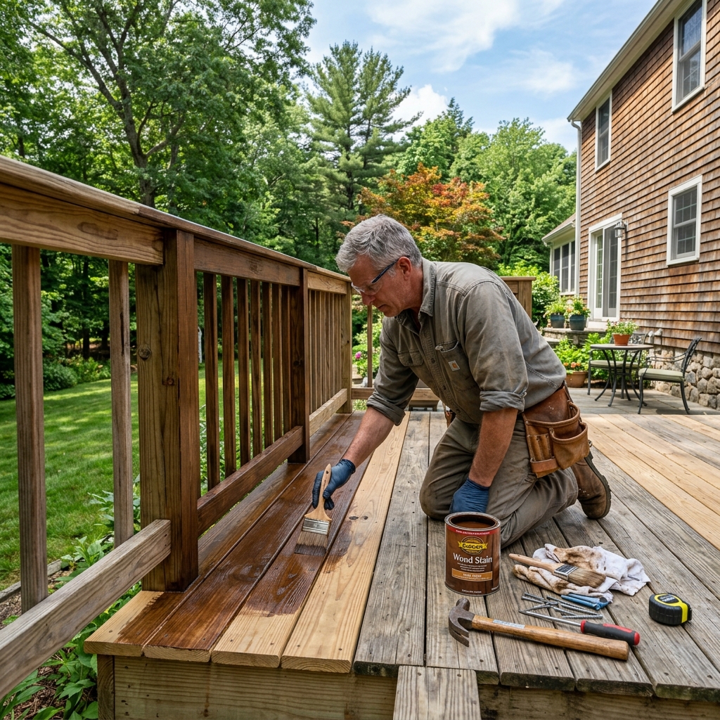Deck Repair & Maintenance services in Connecticut by Ridgefield Handyman Services
